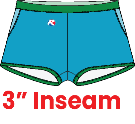  WOMEN 3 INCH INSEAM