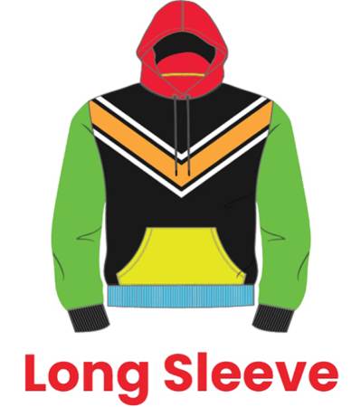  Full Sleeves Pullover Hoodie