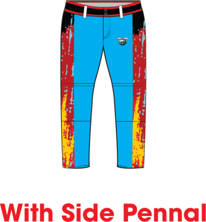  PANTS WITH SIDE PENNAL
